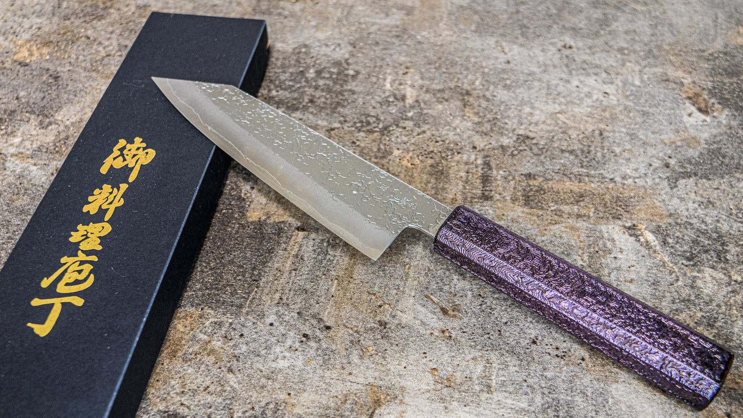 Knife Crest Series / Purple Flame