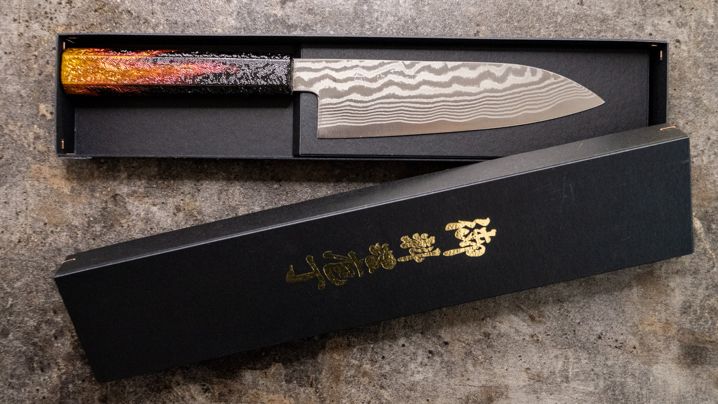 Knife Crest Series / Flame