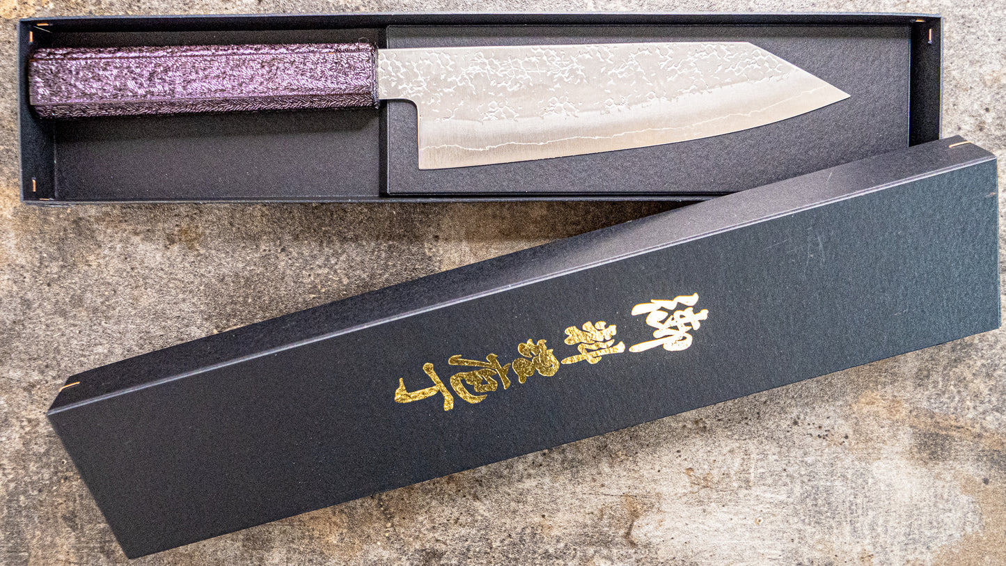 Knife Crest Series / Purple Flame