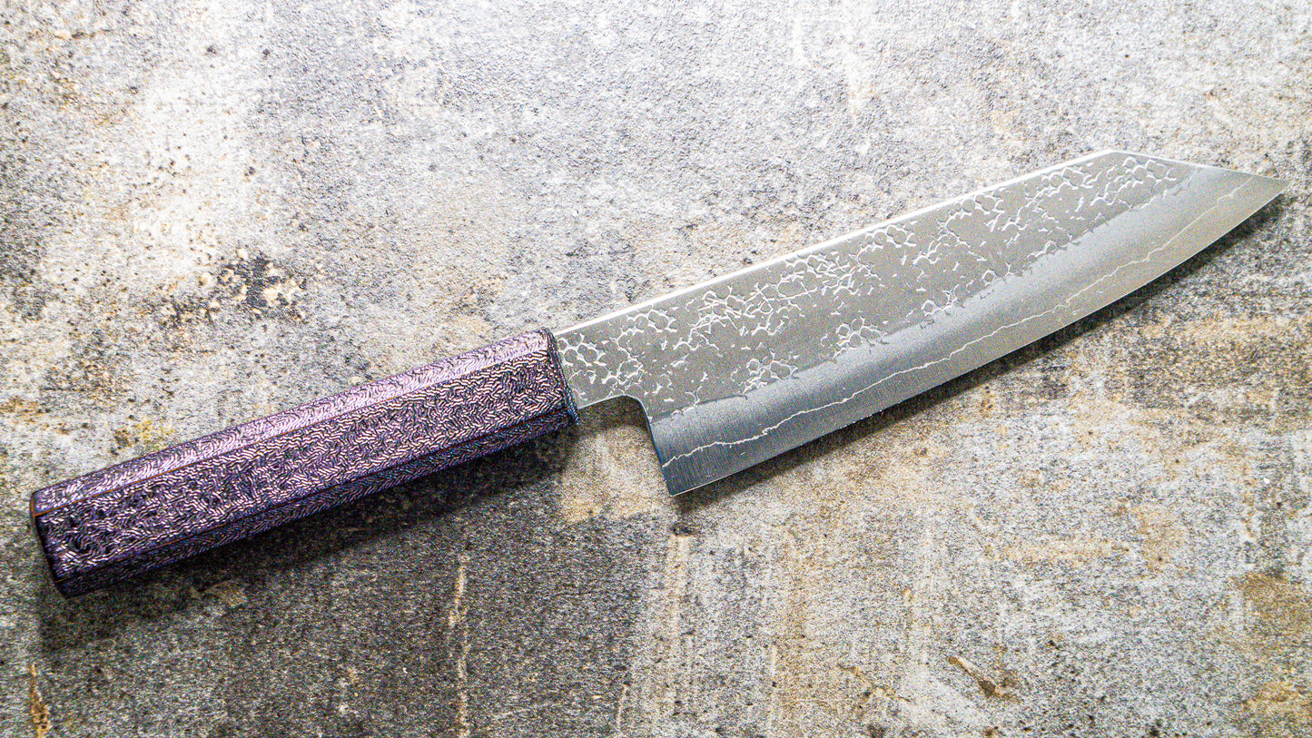 Knife Crest Series / Purple Flame