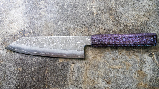 Knife Crest Series / Purple Flame